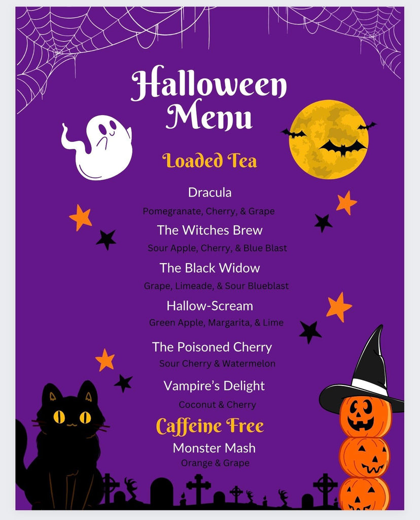 Halloween Loaded Teas - June Seventh Boutique