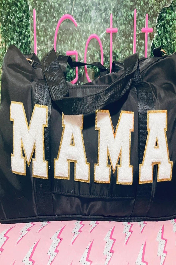 Mama Duffle Tote Bag - June Seventh Boutique