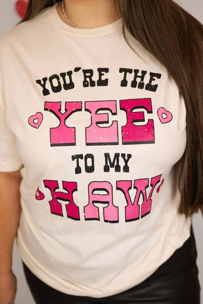 Pre-Order Yee to my Haw graphic Tee - June Seventh Boutique
