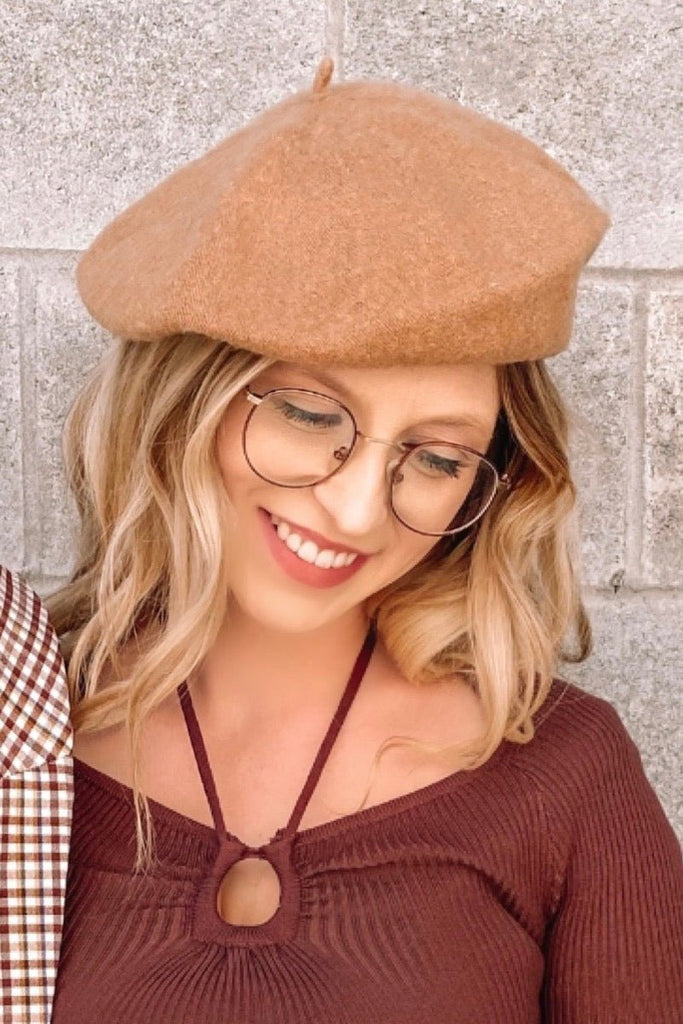 Up to no good French beret- Tata - June Seventh Boutique